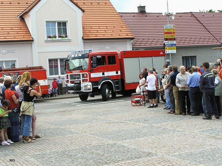   Křest nového hasičského auta