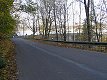 Podzimní pohled na přehradu.