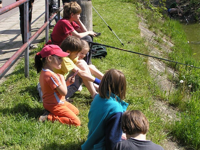 Dětské rybářské závody - 10. 5. 2008