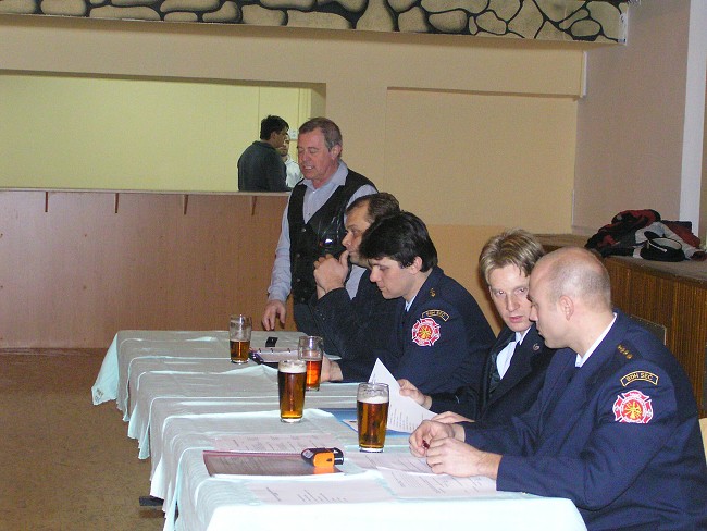 Výročka - hasiči 25.1.2008