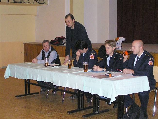 Výročka - hasiči 25.1.2008